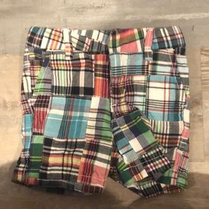 Baby GAP plaid shorts